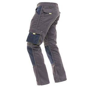 Pantalones de Trabajo para Hombre, con Bolsillos para Herramientas, Resistentes, de Alta Visibilidad, para Carpintero, de Algodón/Poliéster Transpirable - Product Image 4