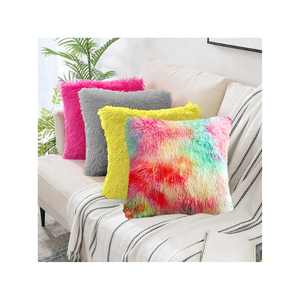 Trendy Boho Tufted Vibrant 100% algodón bordado Chic hecho a mano suave sensación 20x20 pulgadas disponibles para OEM ODM y cojines al por menor - Product Image 1