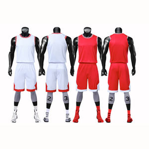 Maillots de basket-ball personnalisés en gros, uniformes d'équipe en polyester respirant et à séchage rapide, commande en gros, uniforme de basket-ball avec logo personnalisé - Product Image 4