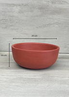 Ensemble de cuisine moderne en terre cuite fait main, best-seller, écologique, durable, haute qualité, taille personnalisée, compatible lave-vaisselle et four