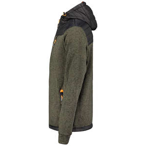 Chaqueta de lona con capucha para hombre, forro polar cálido, impermeable, transpirable, de secado rápido, estilo urbano, para invierno y actividades al aire libre - Product Image 4