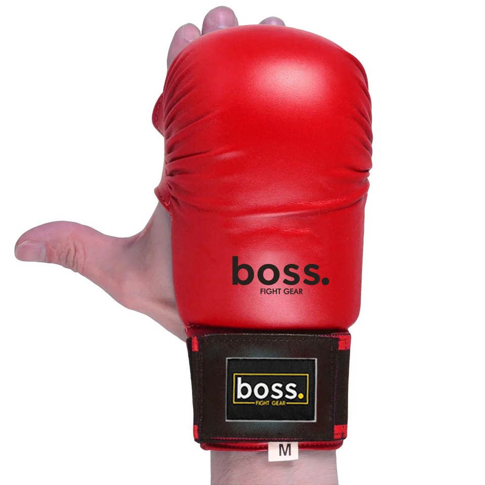 Training Performance Karate Mitts Featuring Contoured Padding Smooth ...