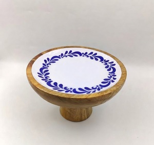 <b>Vintage</b> Style Acacia Wooden Serving Bowl <b>Safe</b> Food Dinnerware Bowl For Home Decor Soup Salad & Food Serving Hotel Restaurants - Product Image 5