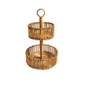 Luxury Seagrass Tray Sustainable Storage <b>Basket</b> For High-End Living Room Decor And Media Remote Organization - Product Image 1