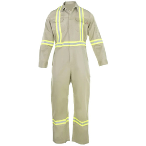 Combinaison de sécurité réfléchissante pour hommes, vêtements de travail industriels haute visibilité, uniforme de travail protecteur, combinaison de sécurité personnalisée - Product Image 3
