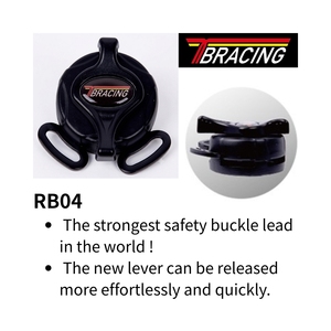 เข็มขัดนิรภัยสำหรับรถแข่ง TBRACING รุ่น Ultra Buckle ได้มาตรฐาน FIA 8853 2016 อุปกรณ์สำหรับมอเตอร์สปอร์ต รับทำโลโก้ตามสั่ง OEM ODM ขายส่ง - Product Image 4