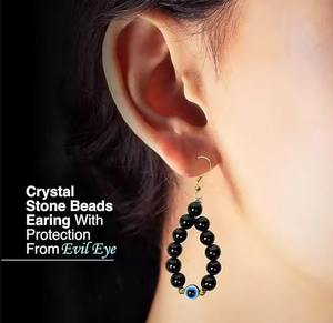 Boucles d'oreilles en résine faites à la main, légères, tendance, accessoires de mode, qualité export, fournisseur - Product Image 2