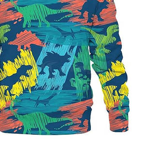 Sweat à capuche surdimensionné pour homme, léger, en polaire polyester/coton, imprimé numériquement, respirant, écologique, sans doublure, pour l'automne - Product Image 5