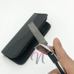 Outils d'extension de cheveux lisses personnalisés professionnels pince en argent en acier inoxydable solide de haute qualité - Product Image 5