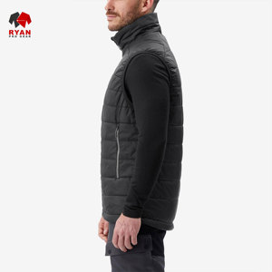 เสื้อกั๊กพัฟเฟอร์แบบมีซิปปิด รุ่น Ryan Pro Gear Custom Design สำหรับผู้ชาย พร้อมโลโก้แบบกำหนดเอง คอตั้ง - Product Image 2