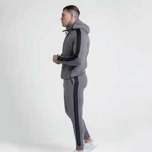 ชุดวอร์มผู้ชายผ้าฝ้ายแท้สำหรับฤดูหนาว บริการ OEM เสื้อผ้าลำลองผ้าฟลีซทนทาน ผู้ผลิตขายส่ง ชุดกีฬาออกกำลังกาย ซื้อจำนวนมาก - Product Image 6