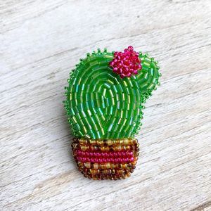 Broche de Lujo Bordado con Cuentas y Perlas Decorativas para Mercados Internacionales de Moda (Venta al Por Mayor) - Product Image 5