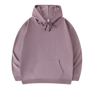 Sweat-shirts à capuche pour homme de qualité supérieure, couleur blanche, coupe classique, manches longues, 100% coton, écologiques, respirants, style streetwear - Product Image 5