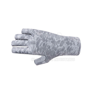 Gants de pêche unisexes en néoprène de qualité supérieure, protection UV, antidérapants, sans doigts, séchage rapide, fermeture auto-agrippante, logo personnalisé, fabrication OEM - Product Image 2