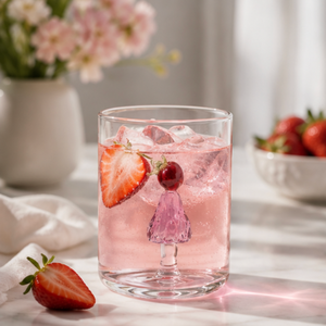 Handmade Borosilicate 280ml Clear Drinking <b>Tumblers</b> Lead-Free <b>Whisky</b> Water Juice Glasses Reusable Bulk - Product Image 5