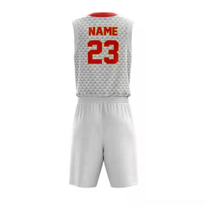 Uniforme de Baloncesto Unisex de Alta Calidad a Precio Competitivo, Marca Privada, Diseño de Logotipo Personalizado, Impreso en 100% Poliéster - Product Image 4