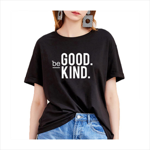 Camiseta Negra de Manga Corta para Hombre con Estampado de Letras, Cuello Redondo, Estilo Casual, 100% Algodón, Logotipo Frontal, Transpirable - Product Image 4