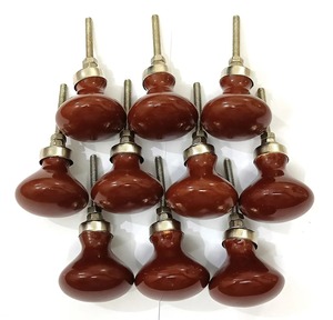 Modern Handmade Ceramic Cabinet and <b>Cupboard</b> Door Knobs <b>Small</b> Size Colorful Designs Kitchen Use - Product Image 5