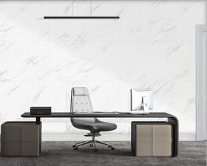 Carrelage en porcelaine effet marbre blanc brillant poli 600x1200mm, idéal pour les salles de bain intérieures et les espaces commerciaux – Meilleures ventes - Product Image 3