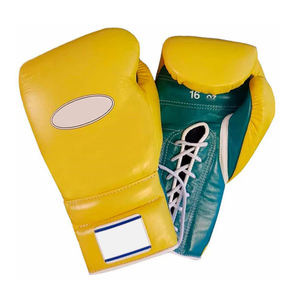 Guantes de Boxeo Profesionales de Nuevo Diseño, de Cuero Genuino, para MMA, Muay Thai, Sparring, Kick Boxing, Elásticos y que Absorben la Humedad - Product Image 1