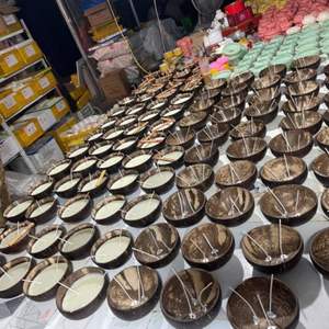 EN STOCK: Vela de Cáscara de Coco 2026, Cera de Soya Pura, para Decoración del Hogar y Regalos, Fragancia Duradera, Artesanía Premium - Product Image 2