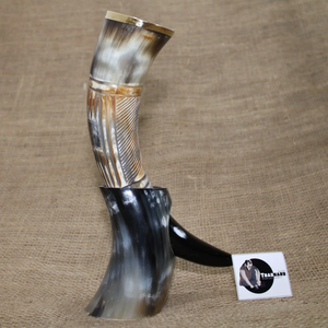 Cuerno Vikingo para Beber con Diseño de Animales Tallados, Ecológico, Material Orgánico, Seguro para Alimentos, Sin Fugas, para Cerveza, Superventas - Product Image 6
