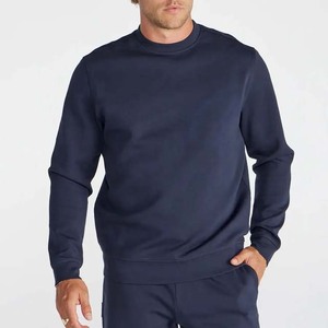 Sweat-shirts à col rond pour homme en molleton écologique, coupe classique, personnalisables avec broderie, mélange de coton, pour l'automne - Product Image 3