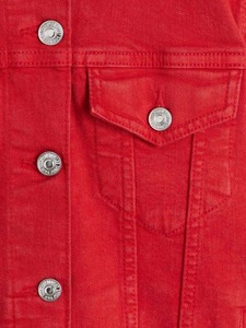 Chaqueta Vaquera Sostenible para Mujer 2026, Chaqueta Vaquera de Alta Calidad con Efecto Desgastado y Detalles de Piel, Precio al por Mayor - Product Image 4