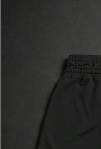 Men s Black Drawstring <b>Shorts</b> With <b>White</b> Side Stripe Mid Waist Casual Knitted Polyester Quick Dry <b>Short</b> <b>Shorts</b> - Product Image 4