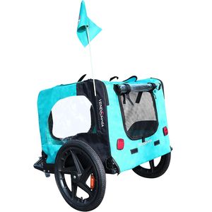 Verde chiaro pieghevole Pet Jogging passeggino trasportino cane rimorchio per bici da corsa per gatti - Product Image 3
