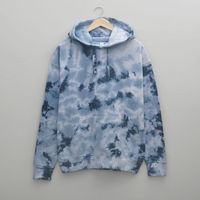 Sweater Hoodie Tie Dye Unisex Oversized French Terry Kasual untuk Musim Gugur