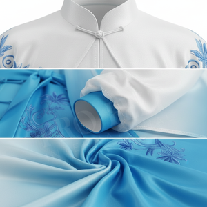 Vêtements de sport MMA, uniforme de Tai Chi Kung Fu, léger, respirant, ensemble deux pièces personnalisé, veste et pantalon, uniforme de karaté - Product Image 4
