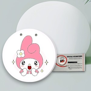 แผ่นต่อขนตาอะคริลิคสีชมพูคุณภาพสูงรักษ์โลก ลายเฮลโลคิตตี้ รับผลิตแบรนด์ส่วนตัว รูปทรงผีเสื้อและสี่เหลี่ยม - Product Image 4