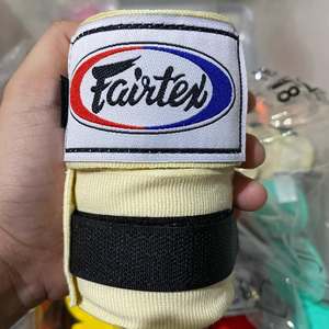 Bandages de boxe Fairtex unisexes sur mesure de haute qualité, 2 largeurs, 10 m de longueur, en latex, imprimés en sérigraphie, emballage individuel - Product Image 4