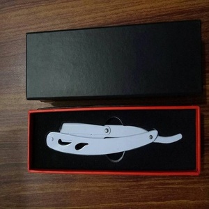 Maquinilla de Afeitar Manual Profesional de Alta Calidad, Maquinilla de Afeitar de Seguridad de Metal Recto Premium, Maquinilla de Afeitar Profesional de Una Sola Cuchilla para Hombre - Product Image 4