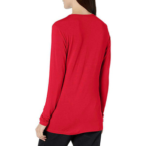 Camiseta Deportiva de Manga Larga Ajustada para Mujer – Top Ligero y Transpirable para Entrenamiento con Impresión de Logotipo Personalizado - Product Image 6