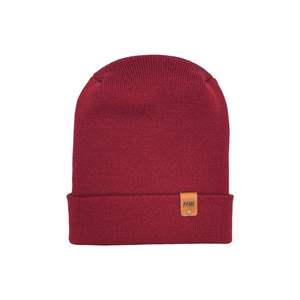 Gorro de Punto con Puño Theta-Stitch, Diseñado y Fabricado en EE. UU. con Diseño en Trámite de Patente, Color Marrón Quemado para Accesorios Deportivos de Invierno - Product Image 1