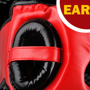 Casco de Seguridad para Boxeo y MMA, Protectores de Cabeza para Adultos, Casco de Entrenamiento para Muay Thai y Kickboxing con Cobertura Total - Product Image 5