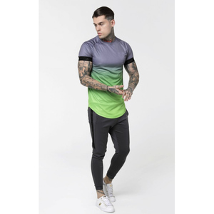 Camiseta Deportiva de Manga Corta para Hombre, 100% Algodón, Tejido de Punto, Secado Rápido, para Gimnasio, Fitness, Entrenamiento y Running - Product Image 2