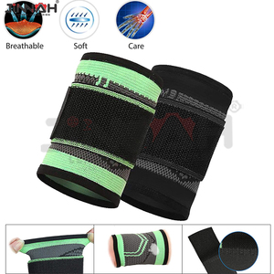 En gros Sangles de musculation et de remise en forme pour l'haltérophilie, avec rembourrage en néoprène et support en coton, et bandes de maintien pour poignets - Product Image 5