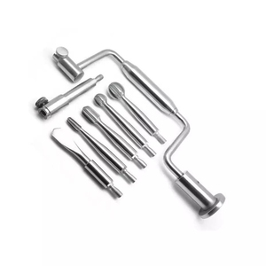 Attelle Hudson avec vis à molette standard, ensemble d'attelles Hudson avec embout à verrouillage rapide amélioré, en acier inoxydable, pour interventions chirurgicales orthopédiques - Product Image 5