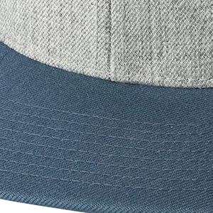 หมวกเบสบอลแบบ Snapback 5 แผง ขายส่ง ลายปัก 3 มิติ สีสันปรับแต่งได้ สไตล์สปอร์ต - Product Image 5