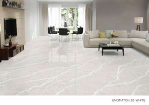 กระเบื้องพอร์ซเลนรอยัลกลอสซี่ขนาด 600x1200 มม. รูปแบบแผ่นใหญ่ พื้นผิวขัดเงาคุณภาพพรีเมียม สำหรับตกแต่งผนังและพื้นภายในและภายนอกอาคารที่ทันสมัย - Product Image 3