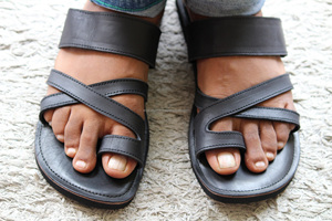 Mens <b>Leather</b> Handmade Casual <b>Slipper</b> Flats - Product Image 2