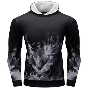 Sweat-shirts à capuche de haute qualité 100% polyester, pull oversize vierge pour sublimation, sweats à capuche pour hommes pour impression DIY - Product Image 5