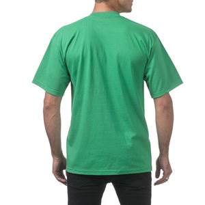 เสื้อยืดเปล่าสำหรับสกรีนลาย เสื้อยืดโอเวอร์ไซส์ผ้าฝ้ายไมโครไฟเบอร์ พร้อมโลโก้ปักแบบดิสเทรส เสื้อยืด unisex - Product Image 6