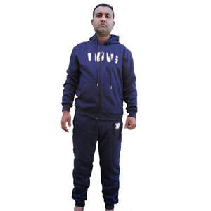 Ensemble de survêtement personnalisé 100% coton léger et écologique, 2 pièces, vêtements de sport en molleton unisexe, chaud, respirant et élastique - Product Image 1