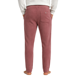 Pantalon de jogging moderne pour homme en maille gaufrée, coupe ajustée, décontracté, texturé, taille élastique avec cordon de serrage, léger et personnalisable - Product Image 3