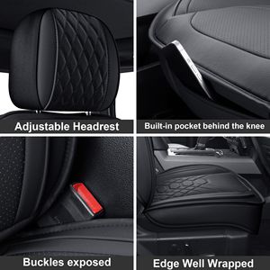 Funda de Asiento Completa GXT para Dodge RAM, Cuero Sintético Impermeable, Compatible con Camionetas RAM 1500 2500 3500 2013-2021 - Product Image 5