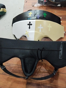 Protector Inguinal RTS Personalizado con Logotipo, Guantes de Boxeo Profesionales Chrome Heart para Entrenamiento, Sparring y Combate, Cuero Genuino - Product Image 5